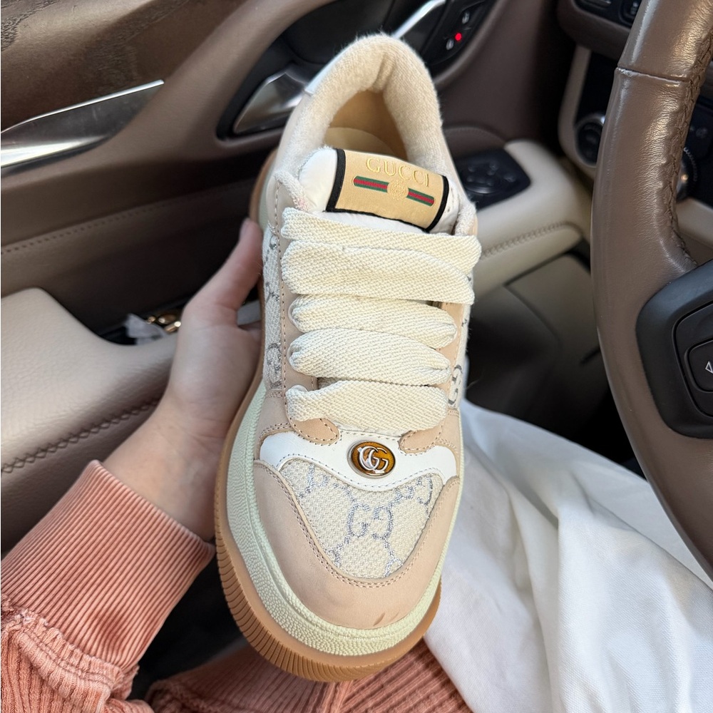 Gucci Screener Sneakers - Picture 1 of 9